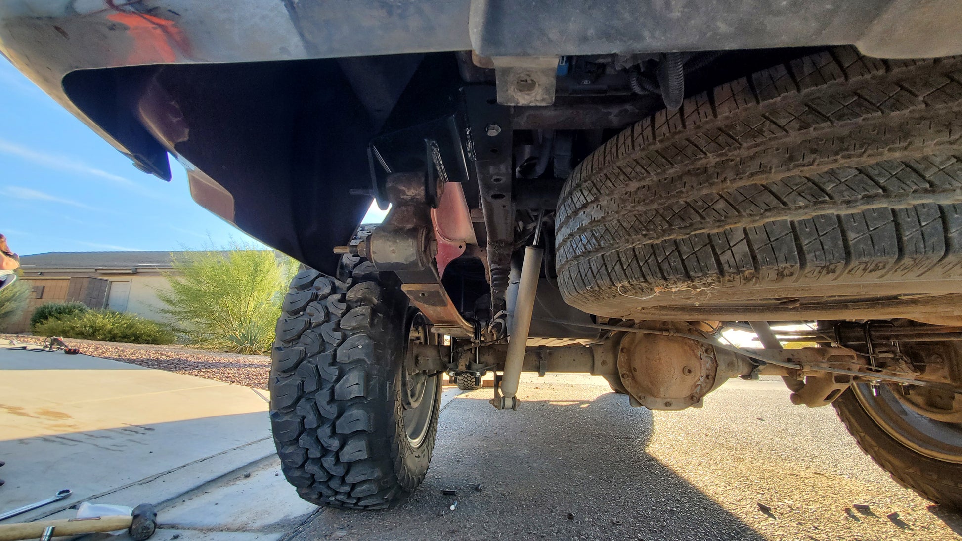 Silverado shackle reversal