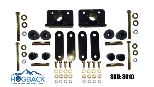 HD shackle hanger and shackles for 67-74 gm blazer k20 k10
