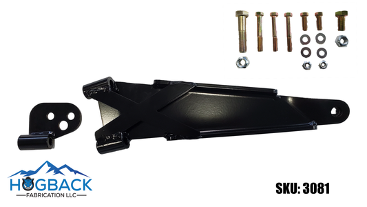 Steering box brace for squarebody chevy