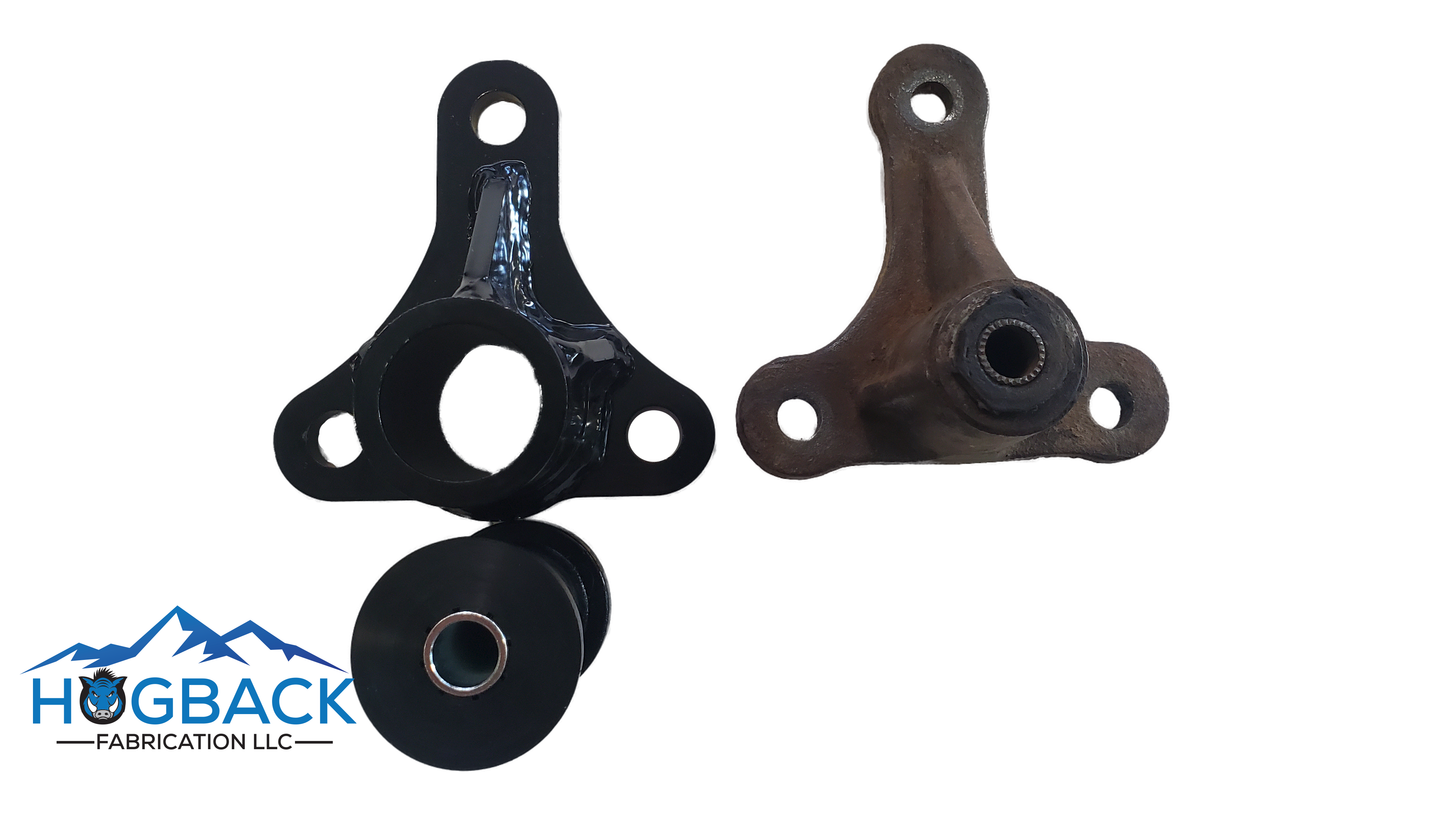 Replacement dodge front spring hanger vs stock