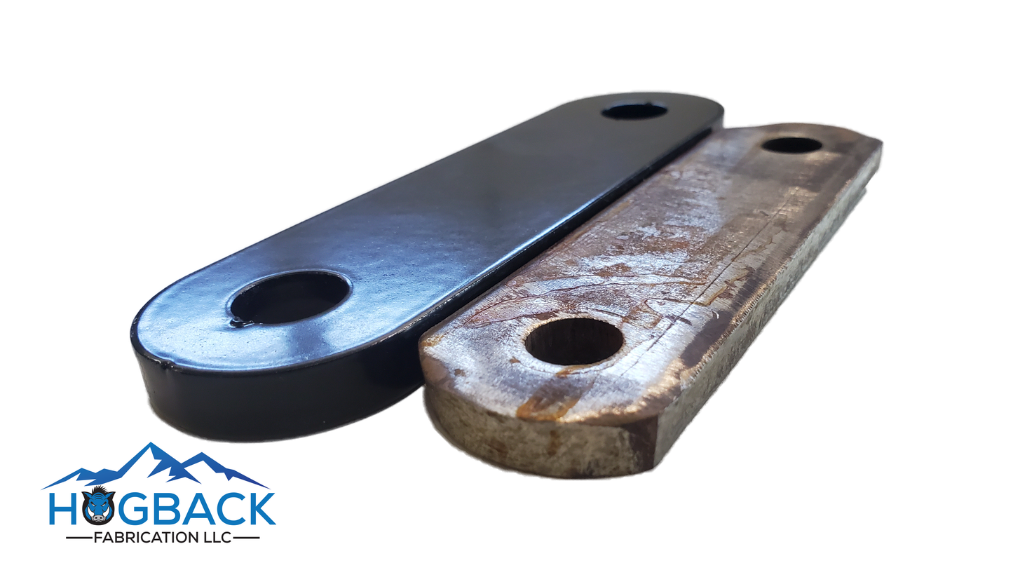 Stock vs heavy duty shackles dodge