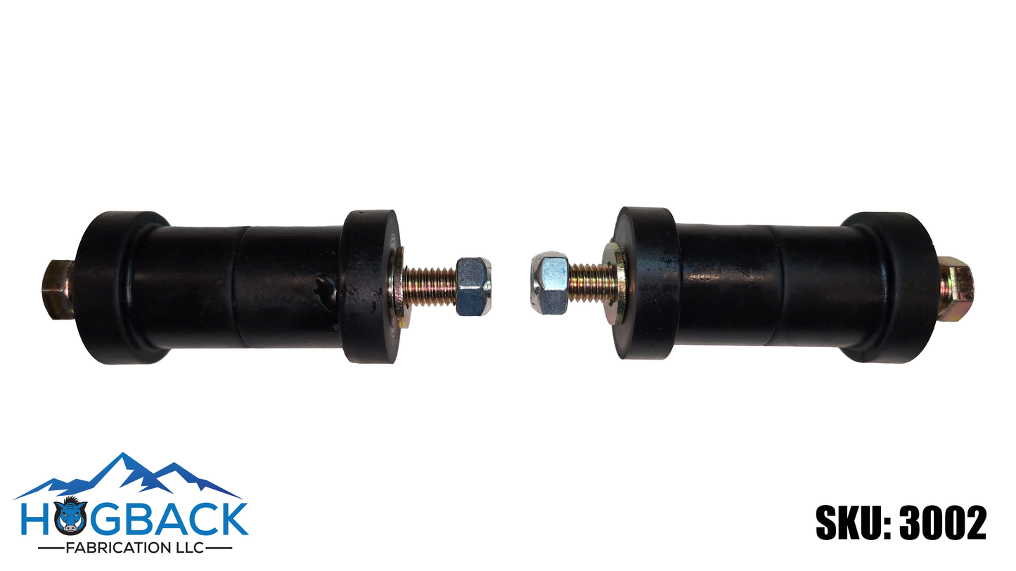 Bushing assembly for front spring main eye