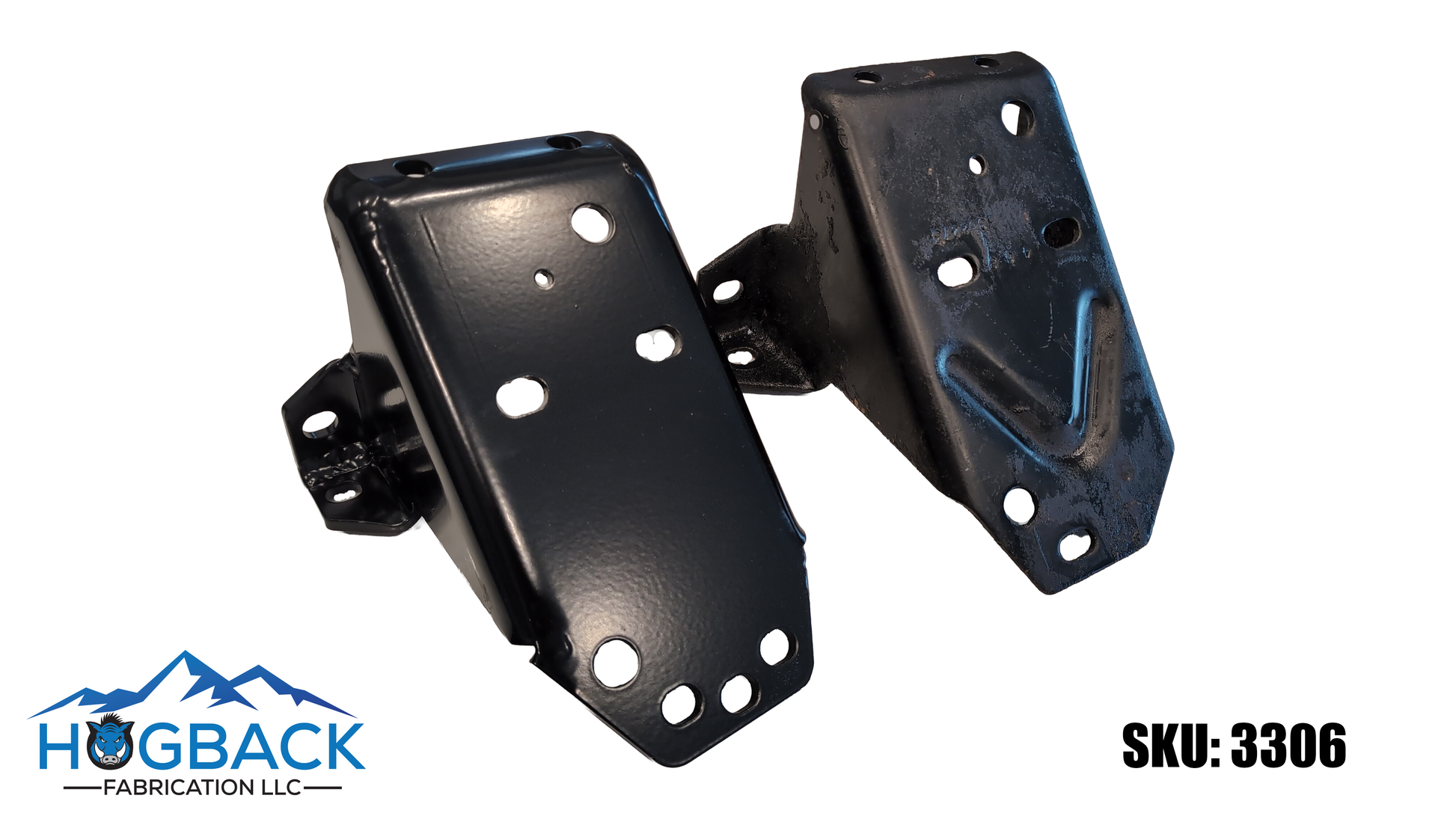 squarebody motor mount frame brackets back side