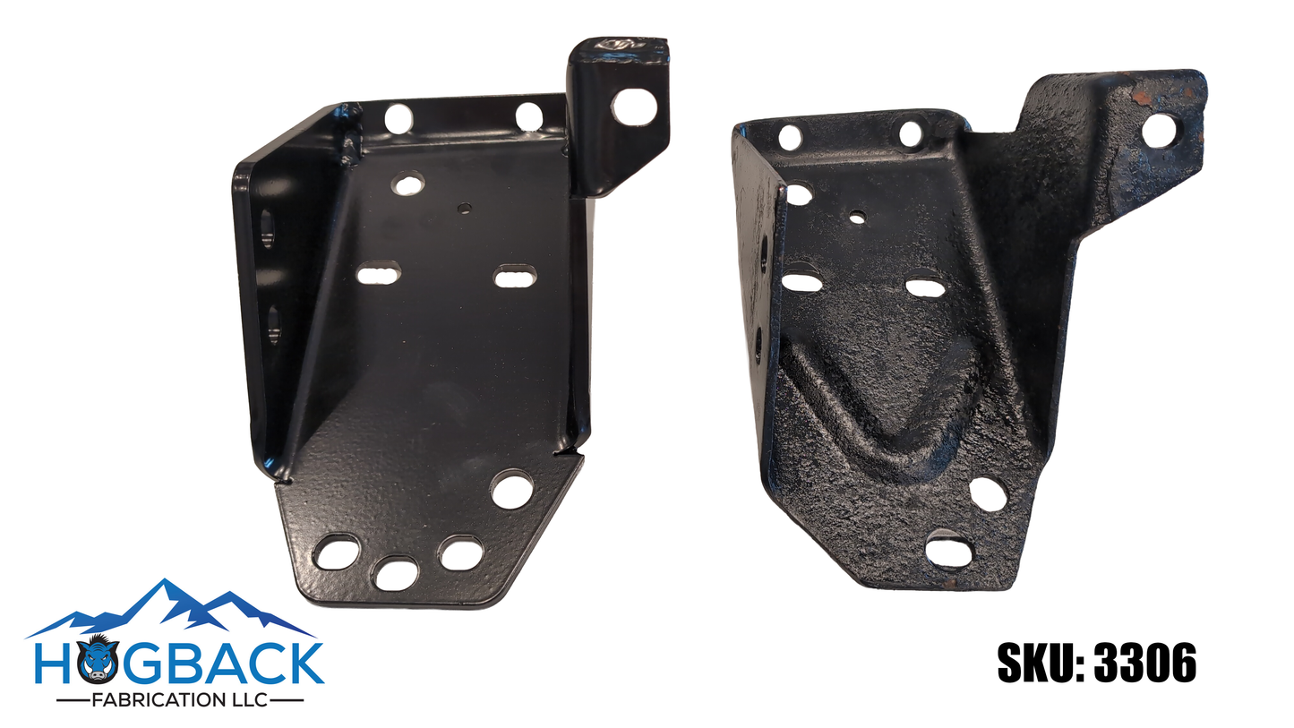 squarebody frame brackets compared to stock