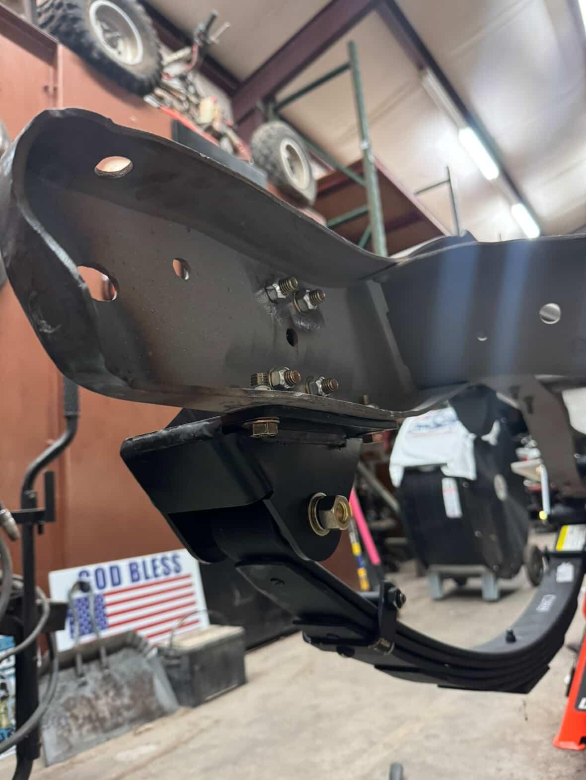 Inside of front hanger 67-72